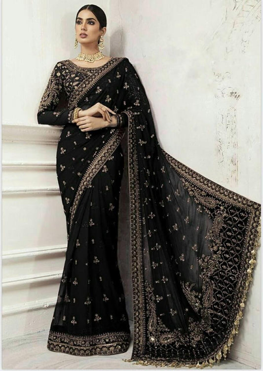 Luxury Embroidered Saree Collection