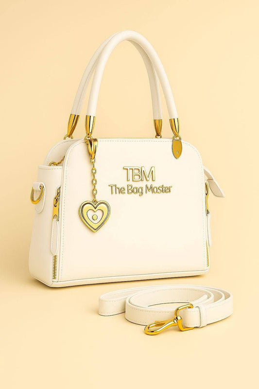 “Royal Charm Leather Handbag – The Bag Master Collection”