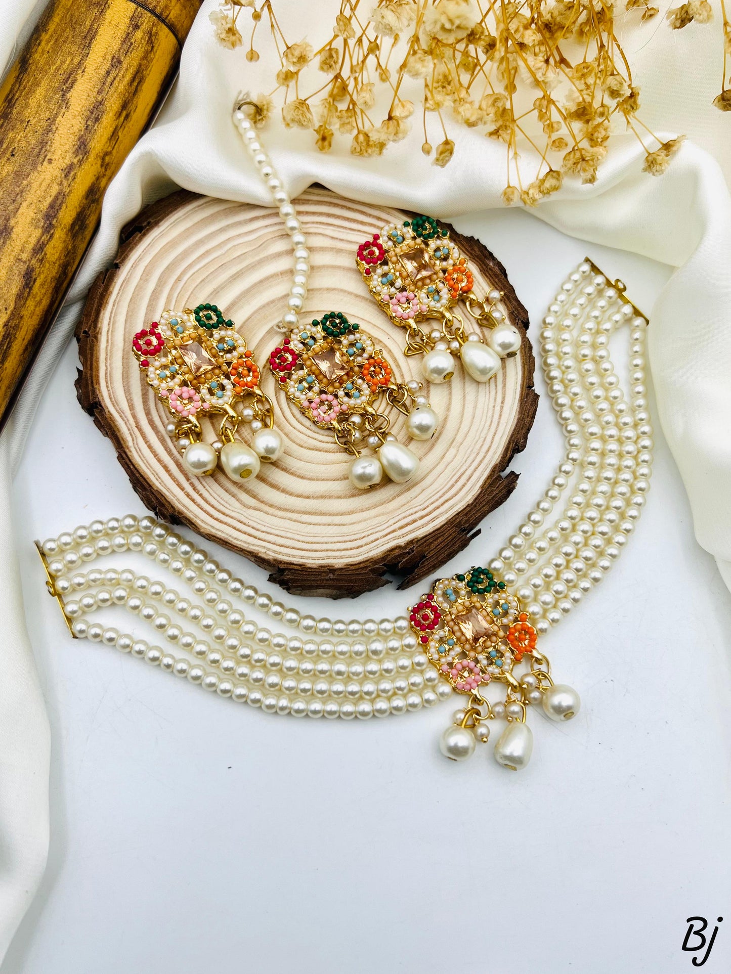 💖New Arrival – Fancy Nauretan Choker Set 💖