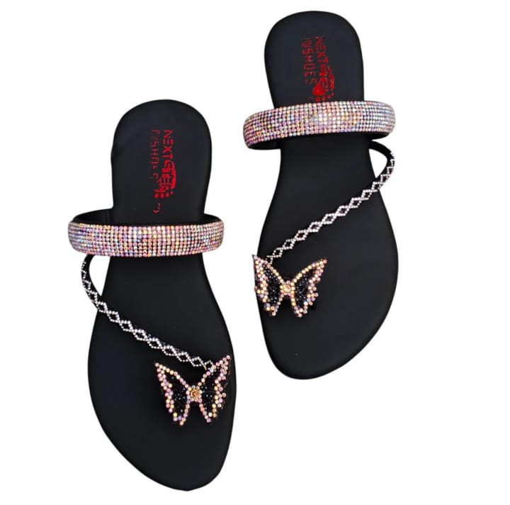 👠 New Arrival – Trendy Rhinestone Flats for Women 👠