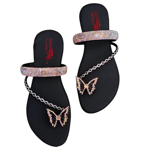 👠 New Arrival – Trendy Rhinestone Flats for Women 👠
