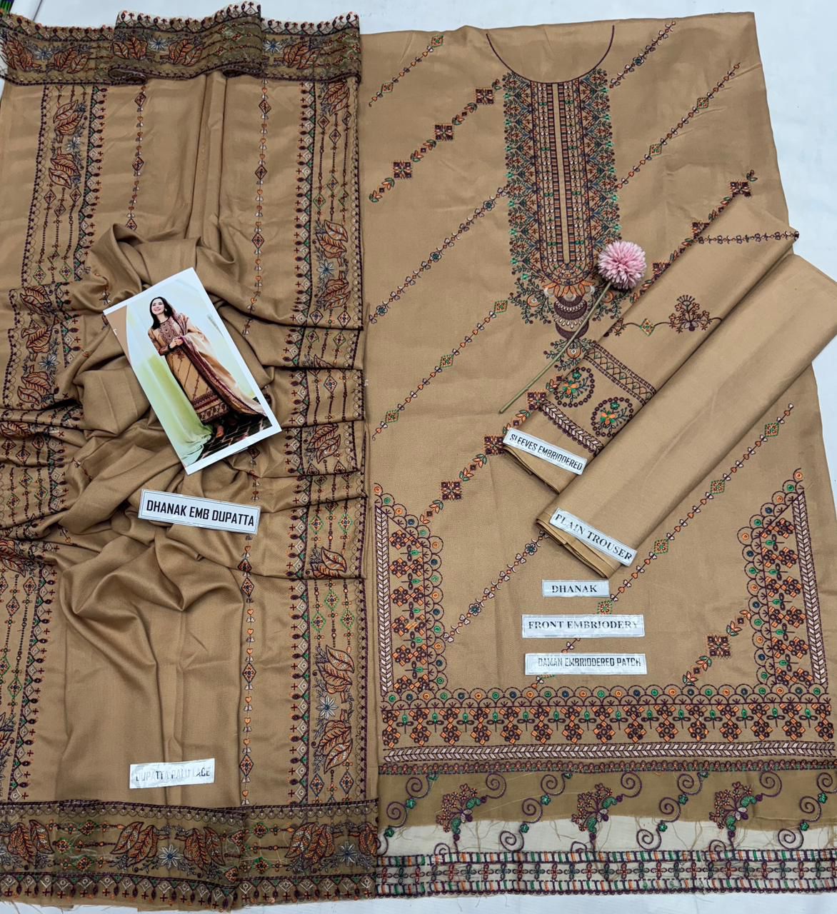 Premium Dhanak 3PC Winter Collection