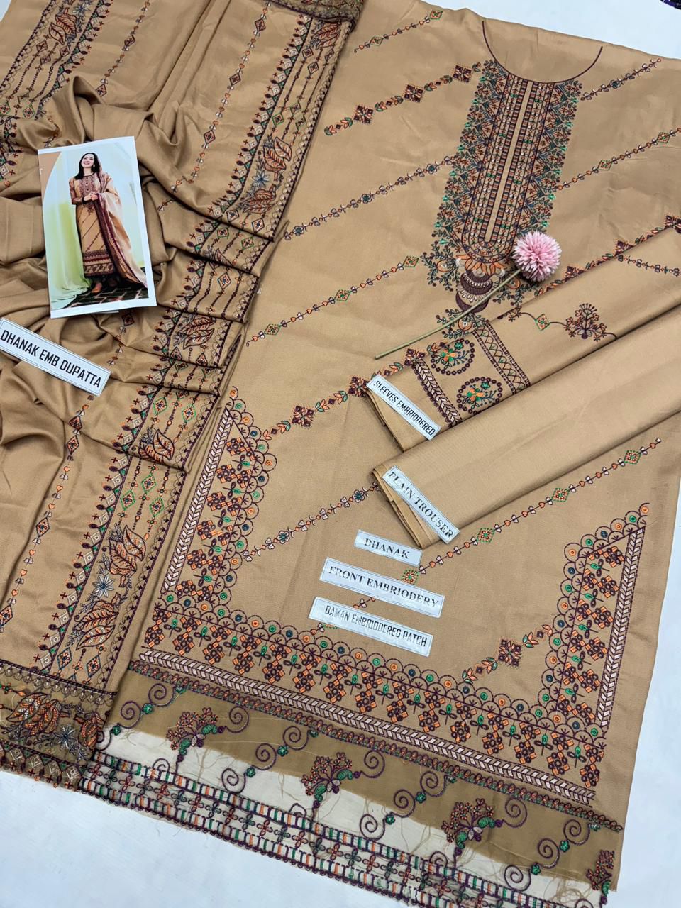 Premium Dhanak 3PC Winter Collection