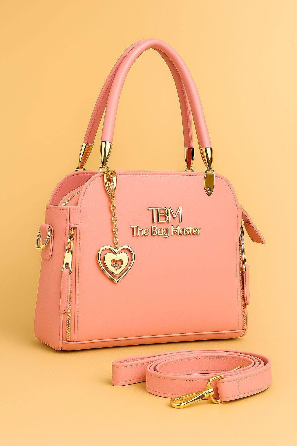 “Royal Charm Leather Handbag – The Bag Master Collection”