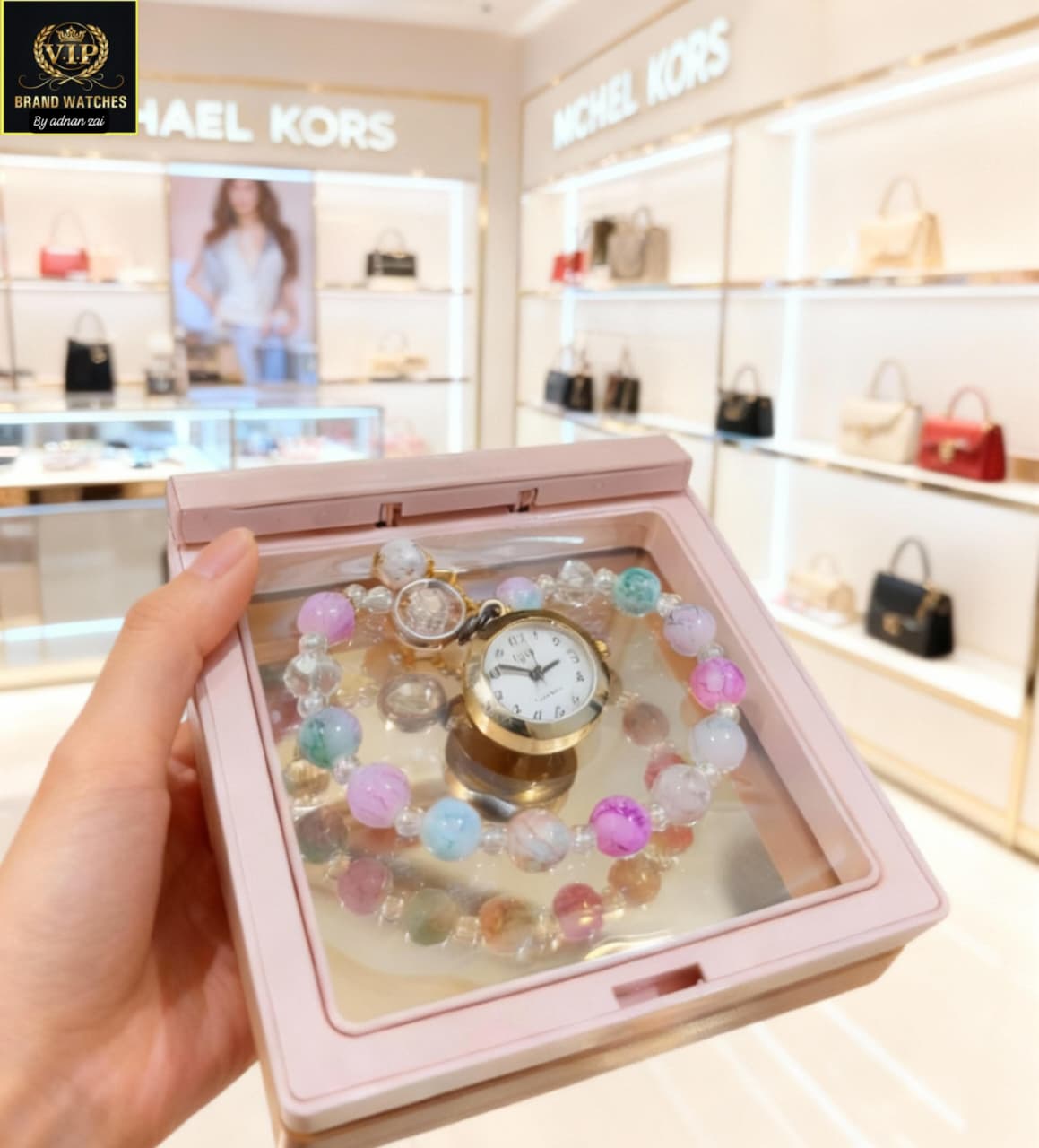 Michael Kors Girls Crystal Bracelet Watch – Special Product