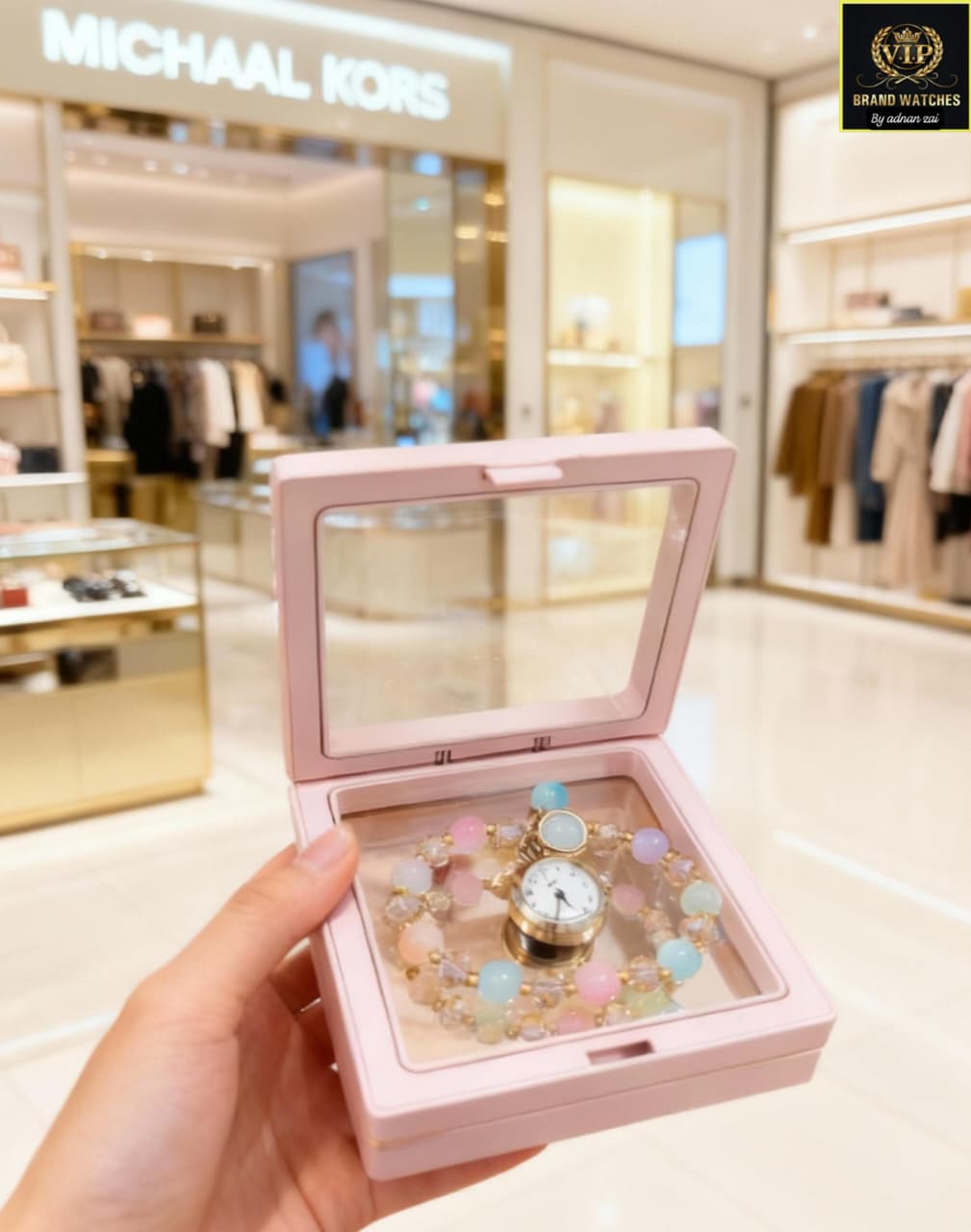 Michael Kors Girls Crystal Bracelet Watch – Special Product