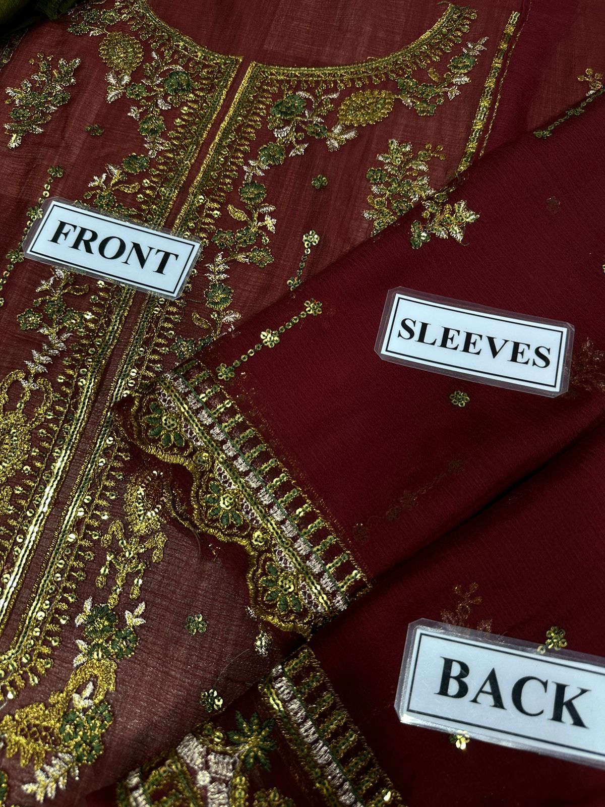 ASIM JOFA – Luxury Chiffon Collection (Unstitched Replica)