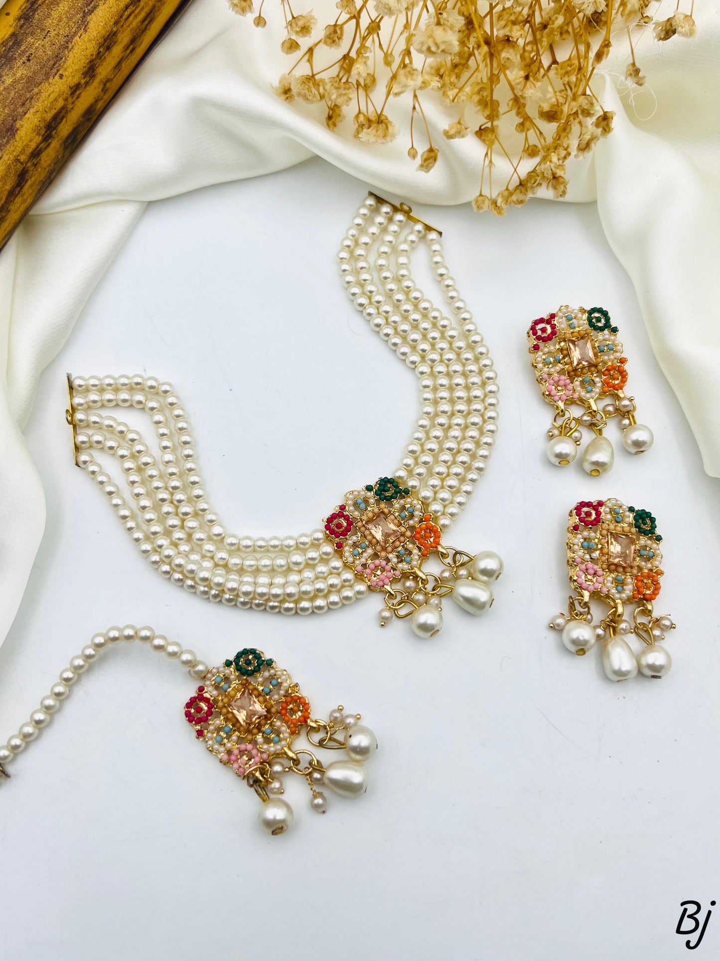 💖New Arrival – Fancy Nauretan Choker Set 💖