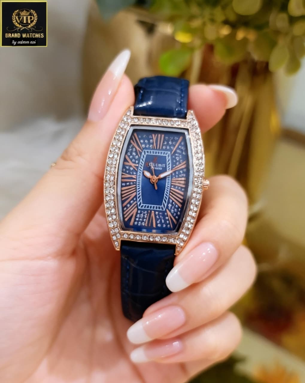 ⌚ XCELLENT GIRLS DIAMOND STONE WATCH ⌚