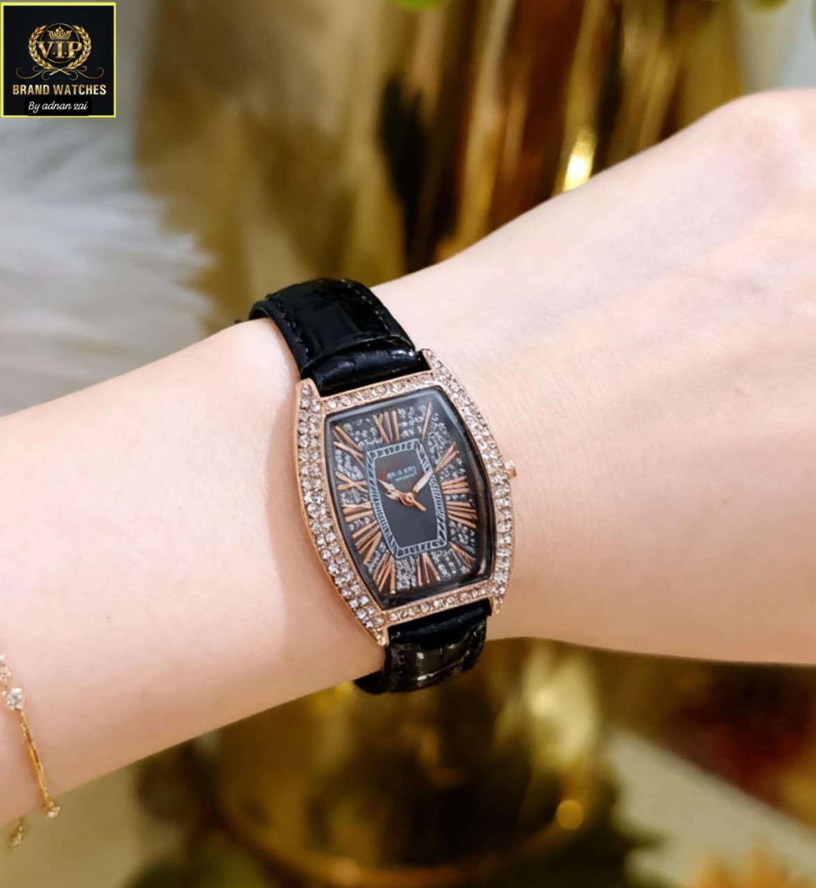 ⌚ XCELLENT GIRLS DIAMOND STONE WATCH ⌚
