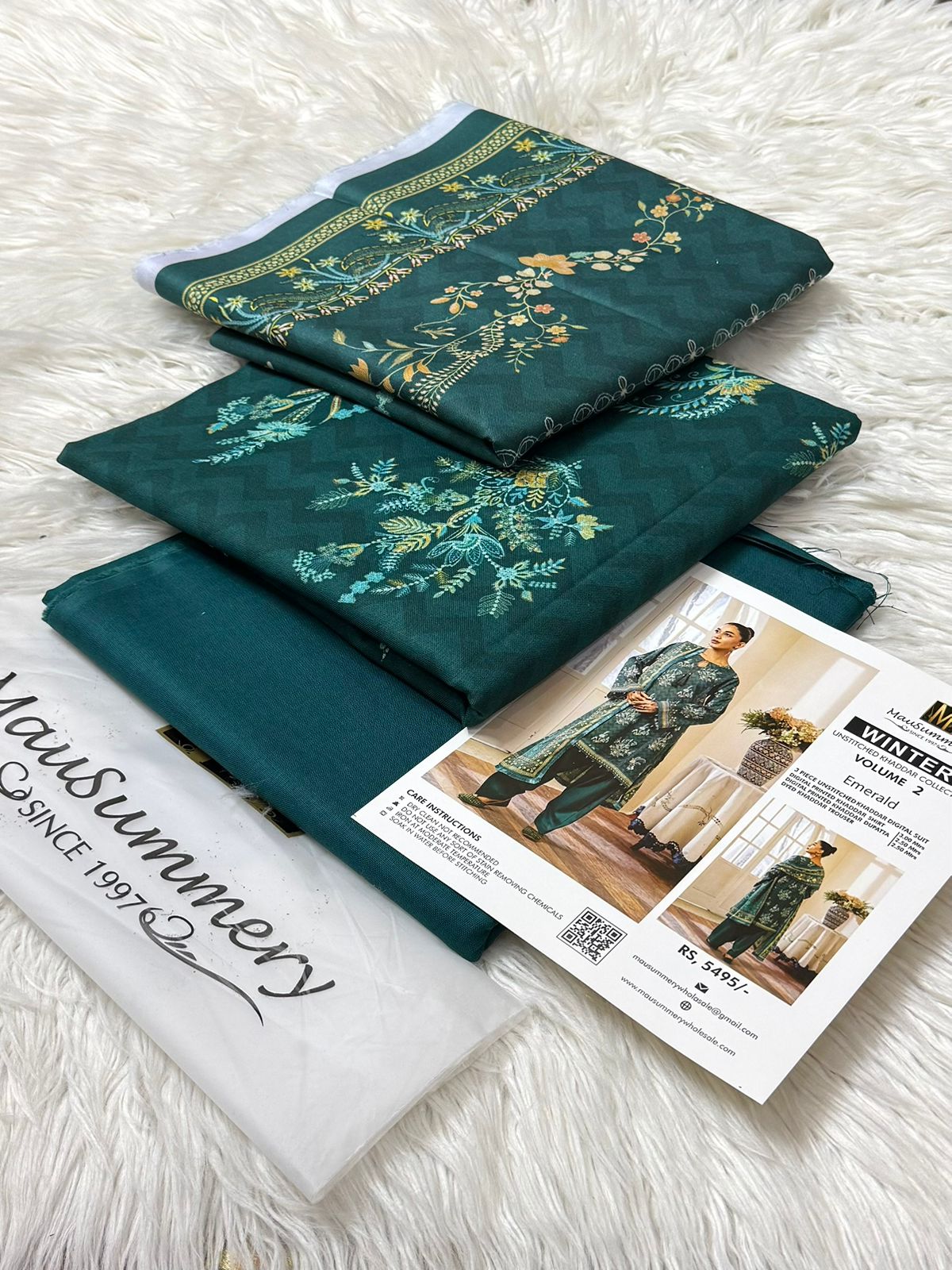 🌸 MAUSAMMRY – Khaddar Opening 2025 Vol.1 🌸