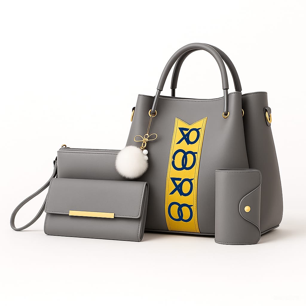 4 PCS Premium Bag Set – Elegant, Stylish & Classy Look