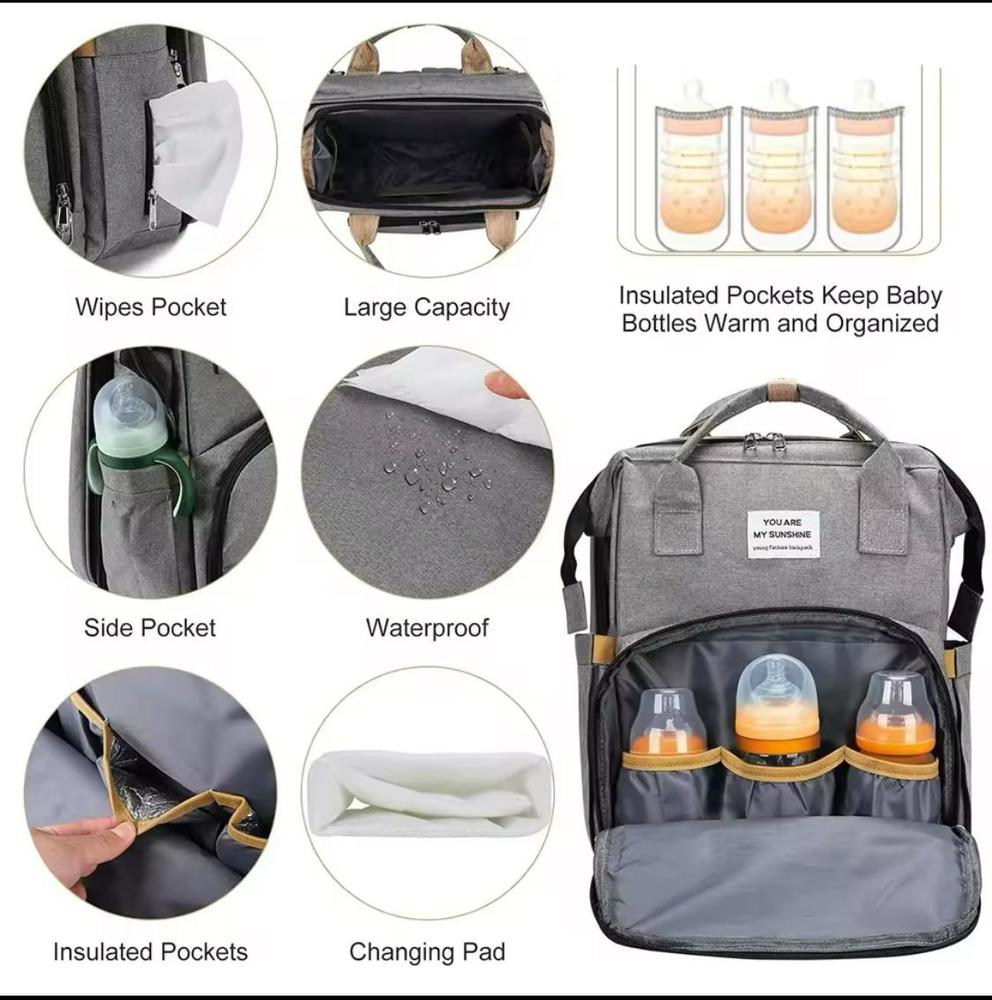 🎒 Trendy Printed Nylon Backpack 🎒